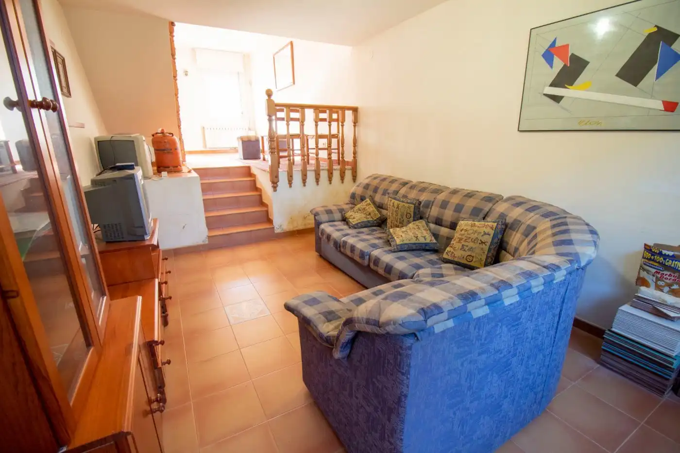 Wohnzimmer von Haus oder Chalet zum Verkauf in Mondoñedo mit Heizung und Möbliert