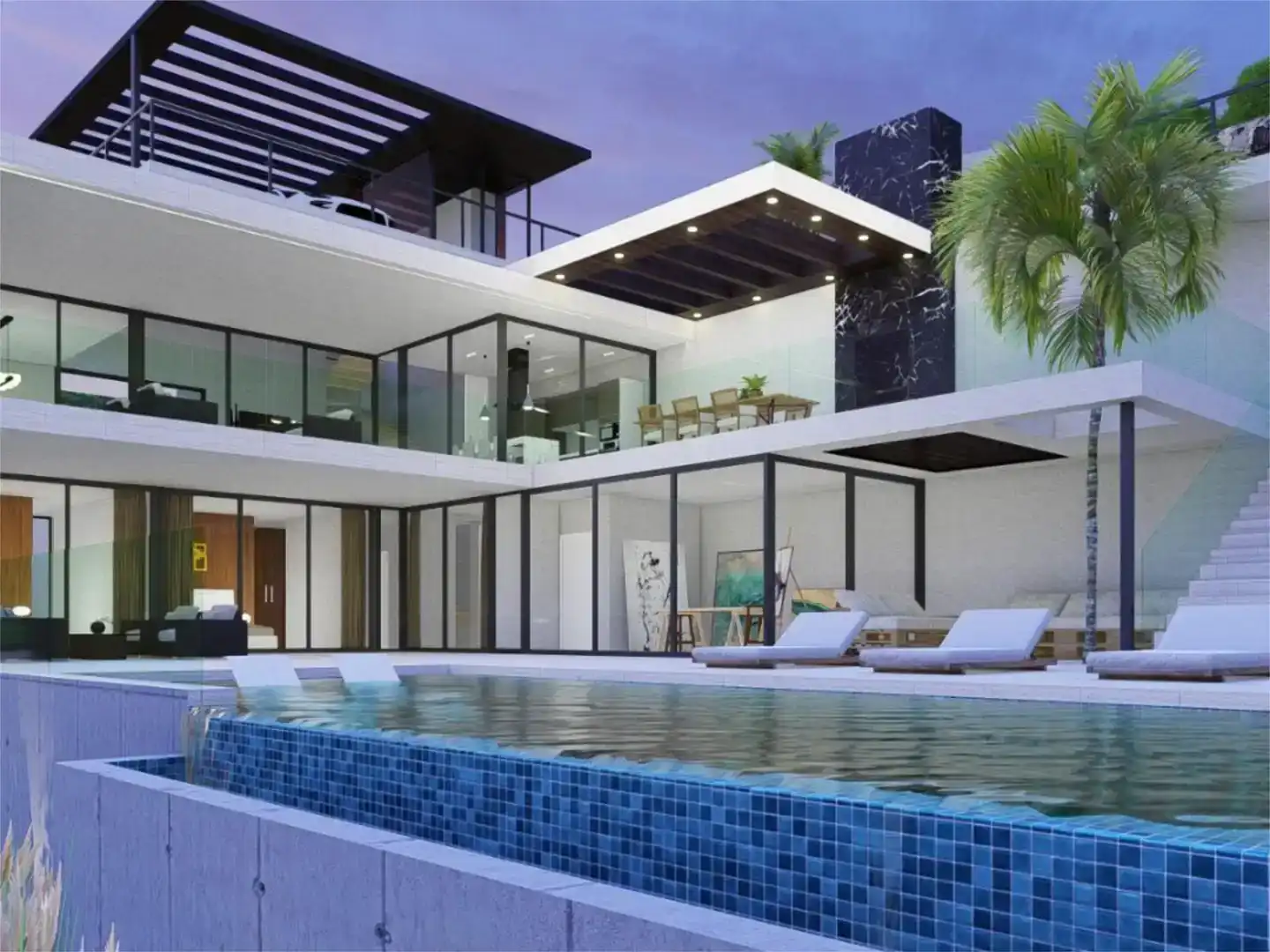 Piscina de Residencial en venda en Marbella