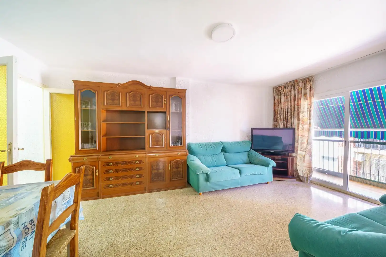 Sala d'estar de Pis en venda en  Palma de Mallorca amb Balcó