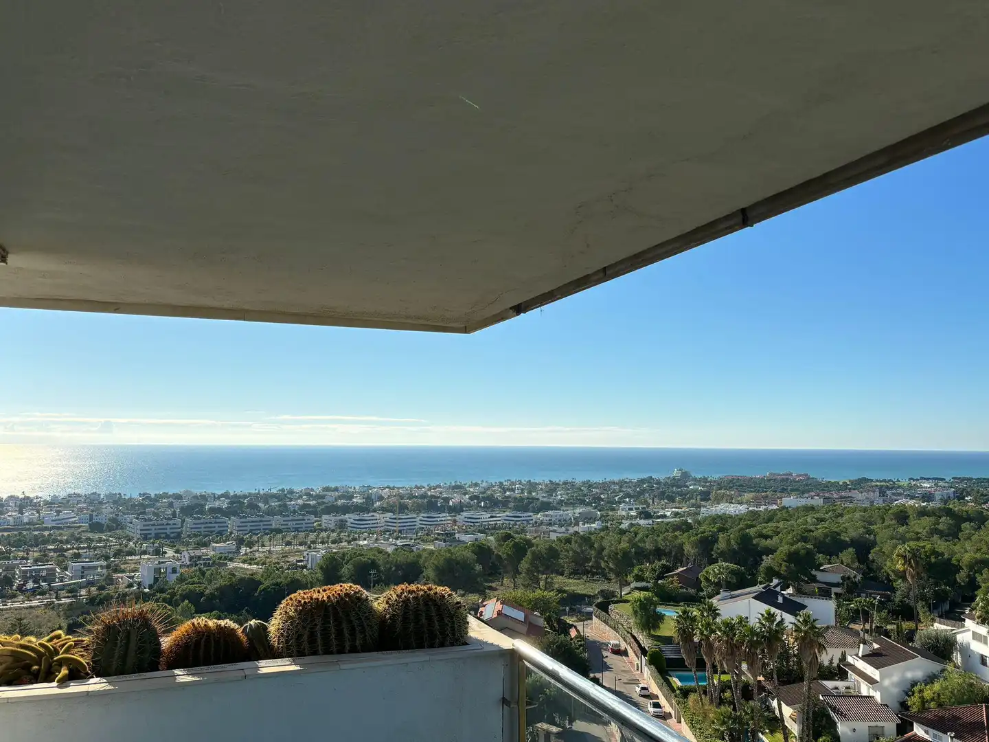 Exterior view of Flat for sale in Sitges  with Air Conditioner, Heating and Private garden