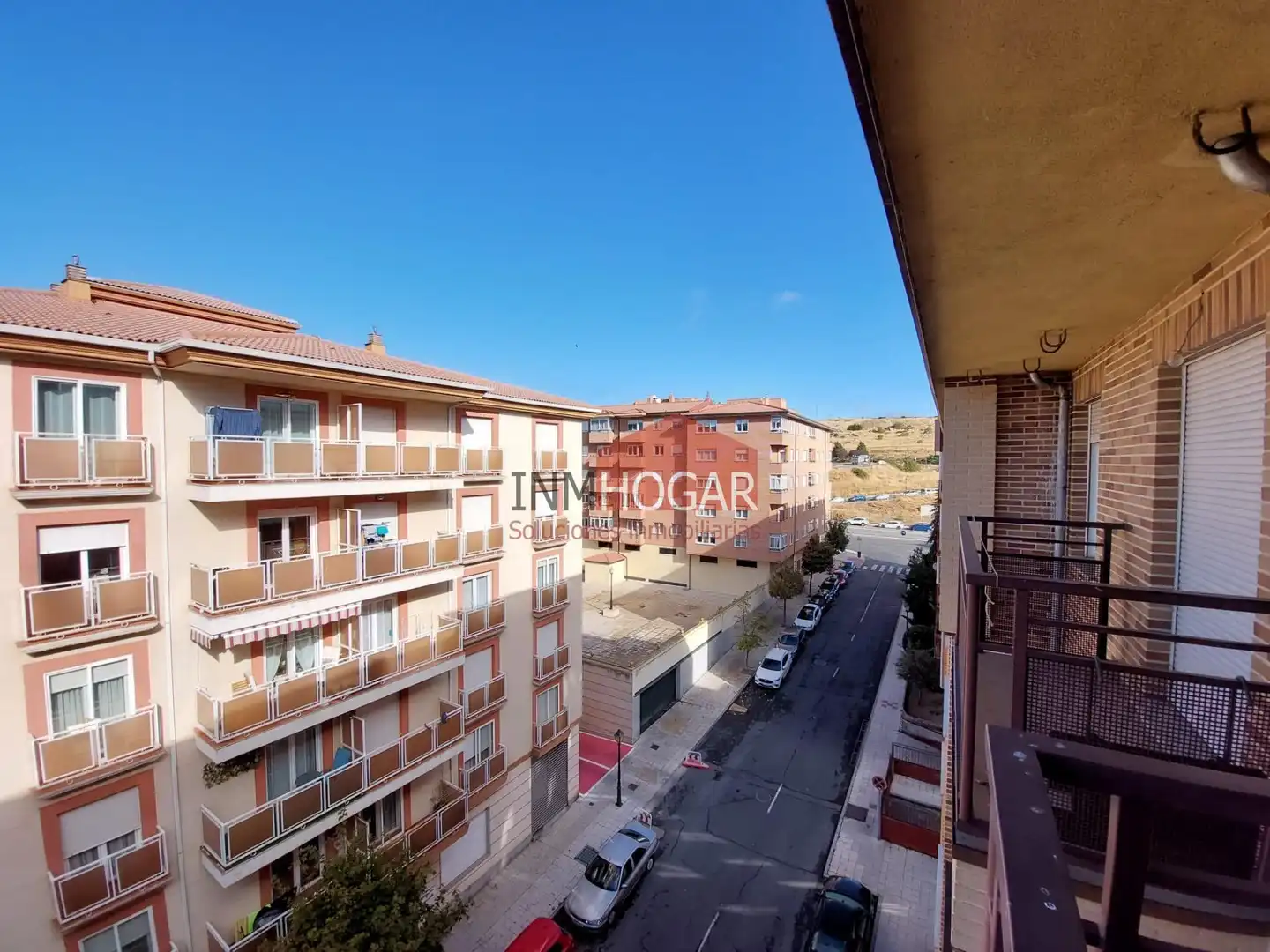 Exterior view of Flat for rent in Ávila  with Heating, Terrace and Furnished