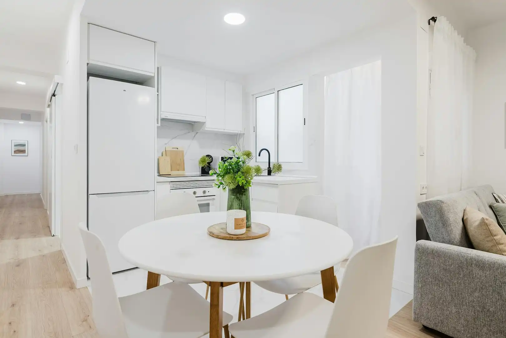 Kitchen of Flat for share in Valencia  with Heating, Furnished and Washing machine