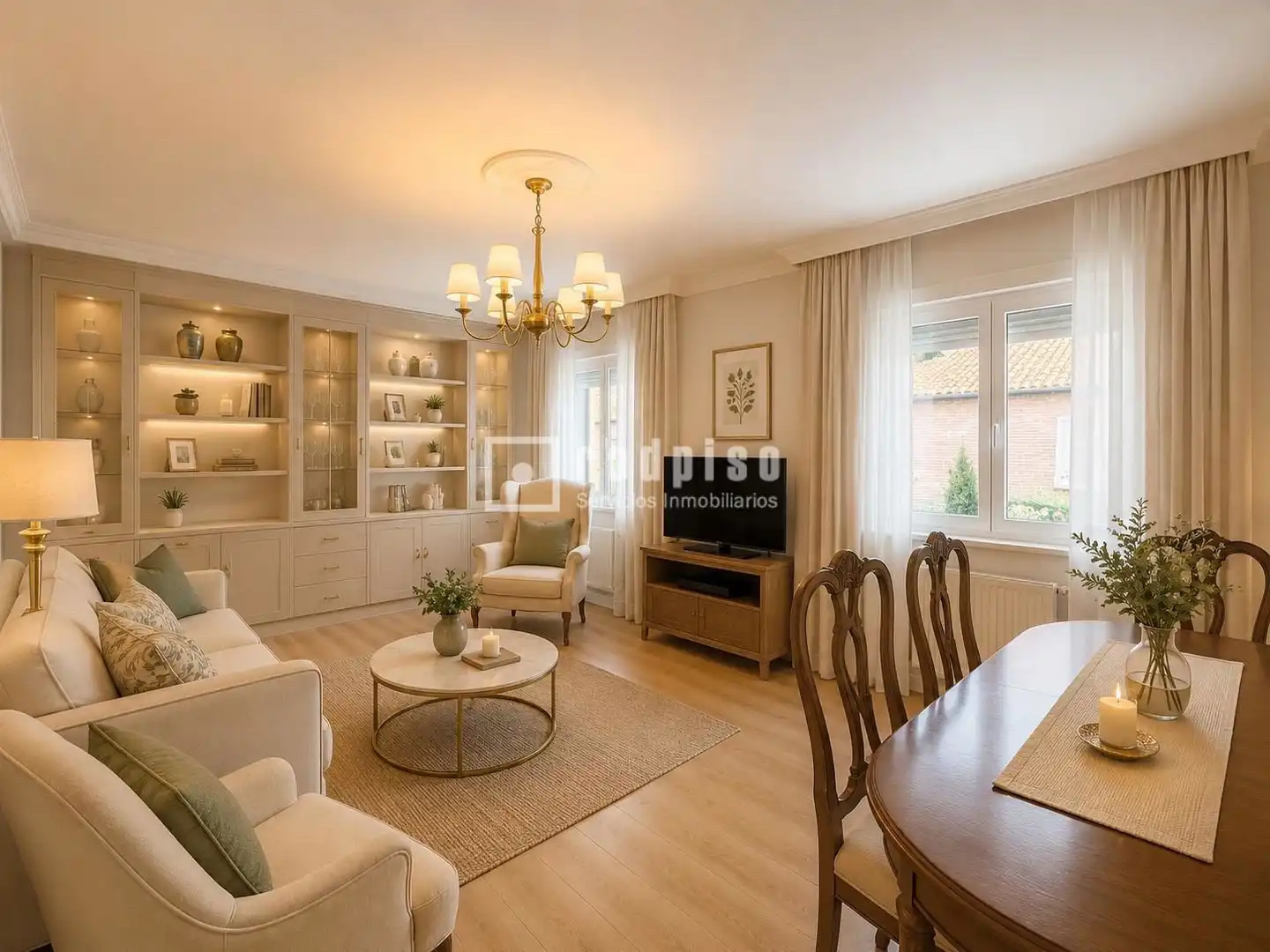 Sala de estar de Piso en venta en Madrid con Aire acondicionado, Calefacción y Terraza