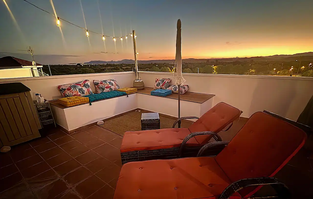 Terraza de Ático en venta en Alcalà de Xivert con Aire acondicionado, Calefacción y Jardín privado