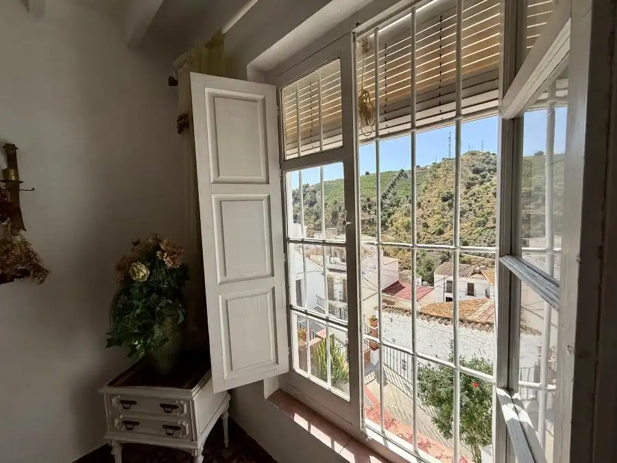 Vista exterior de Casa adosada en venda en Almáchar amb Terrassa, Balcó i Piscina comunitària