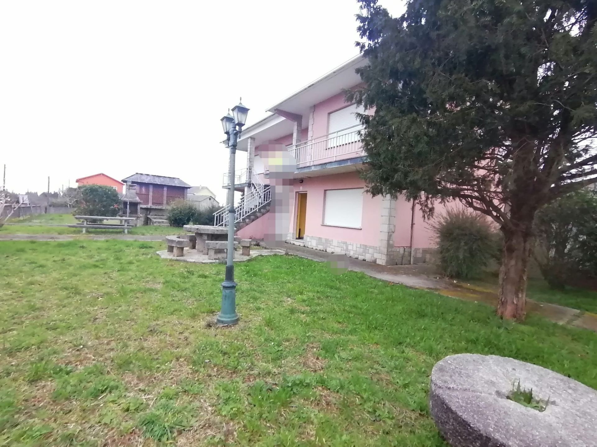 Vista exterior de Casa o xalet en venda en A Capela  amb Calefacció, Jardí privat i Terrassa