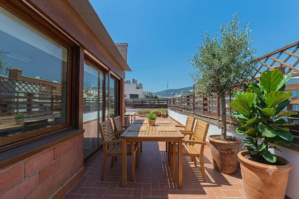 Terraza de Piso en venta en Barcelona con Aire acondicionado, Calefacción y Parquet