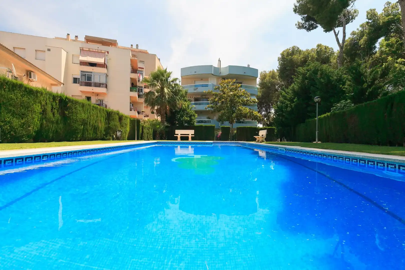 Piscina de Apartamento en venta en Salou con Calefacción, Jardín privado y Piscina