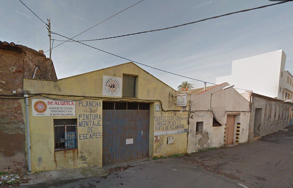 Exterior view of Industrial buildings for sale in Burriana / Borriana
