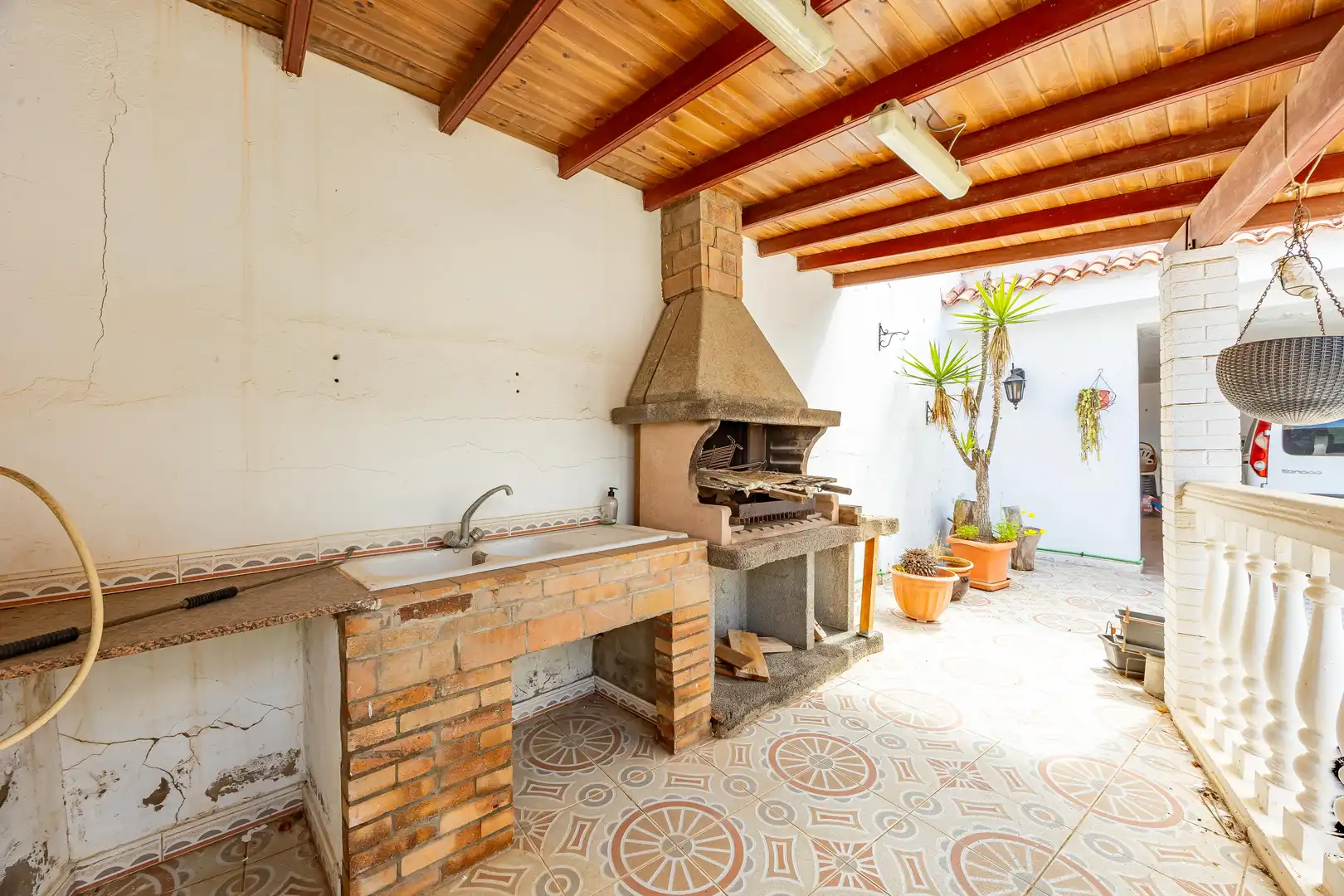 Terrassa de Casa o xalet en venda en Las Palmas de Gran Canaria amb Aire condicionat, Jardí privat i Terrassa