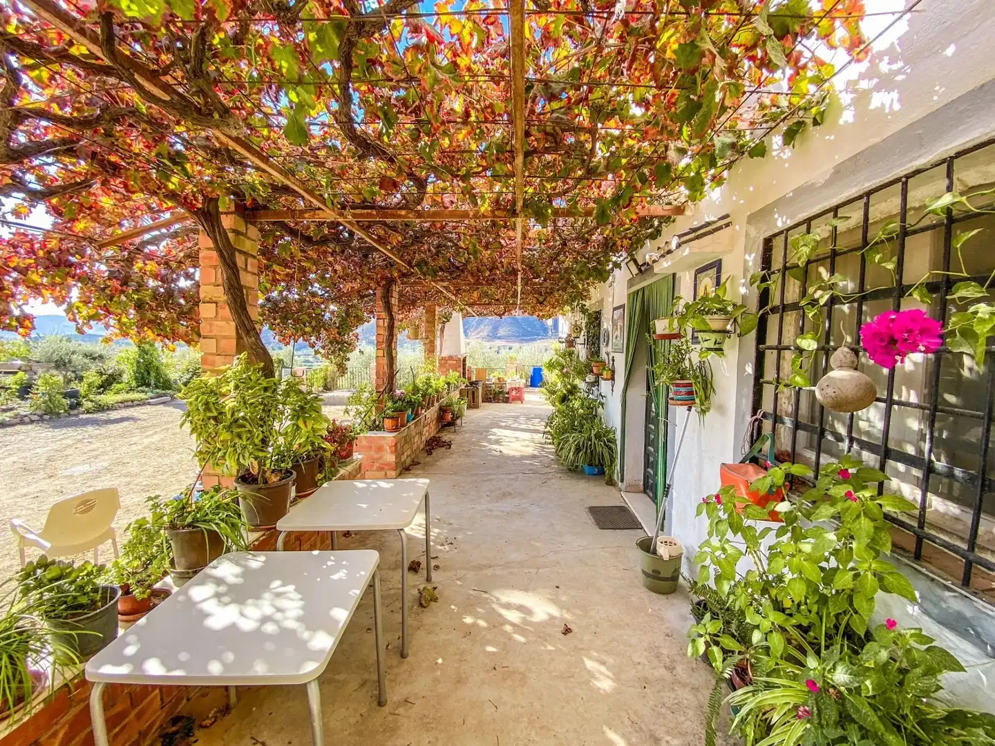 Terrace of Country homes for sale in Cártama  with Private garden, Storage room and Swimming Pool
