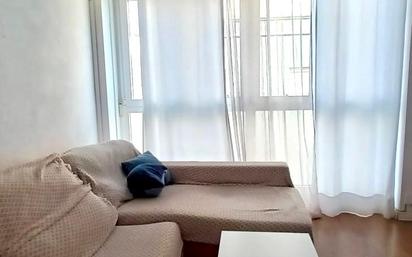 Living room of Flat for sale in  Almería Capital  with Furnished