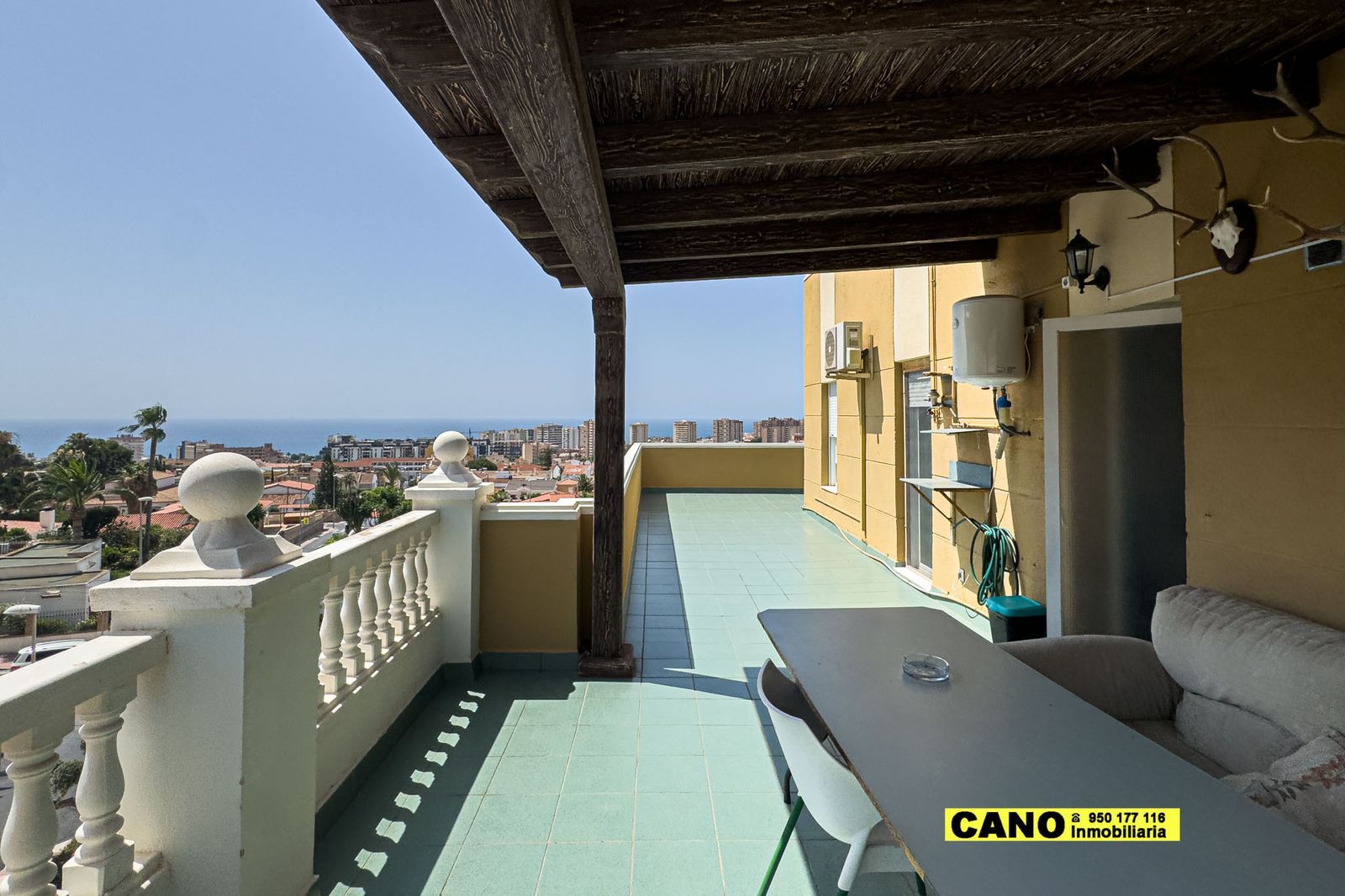 Terrace of Flat for sale in Roquetas de Mar  with Air Conditioner, Heating and Terrace