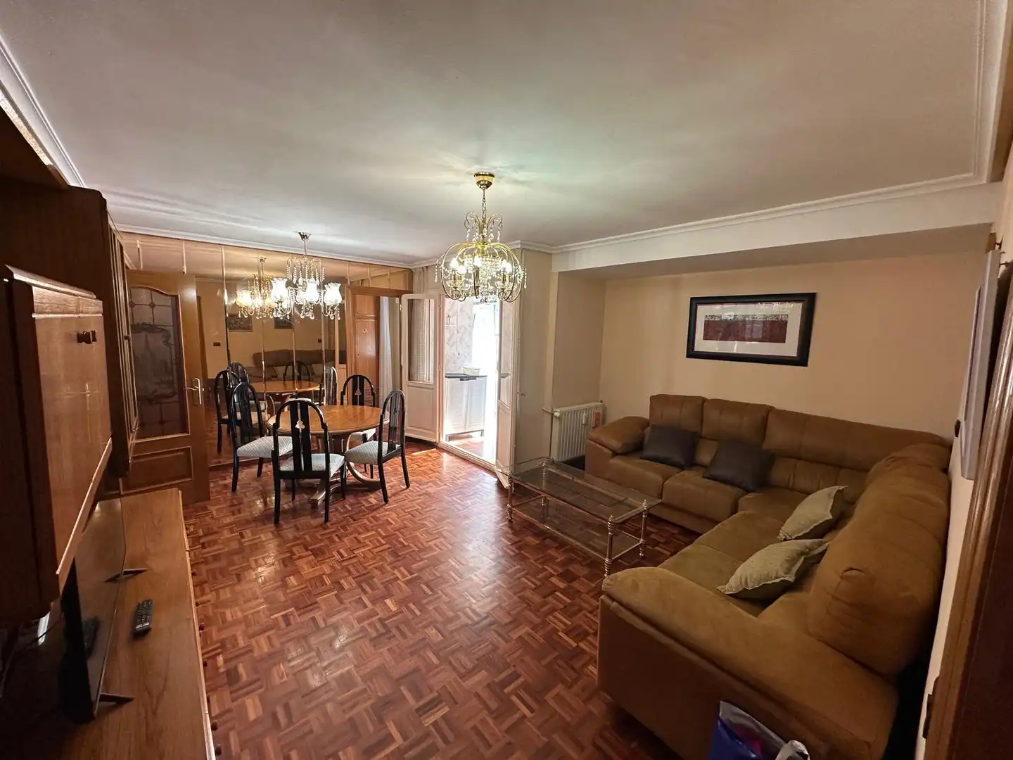 Living room of Flat for rent in Centro