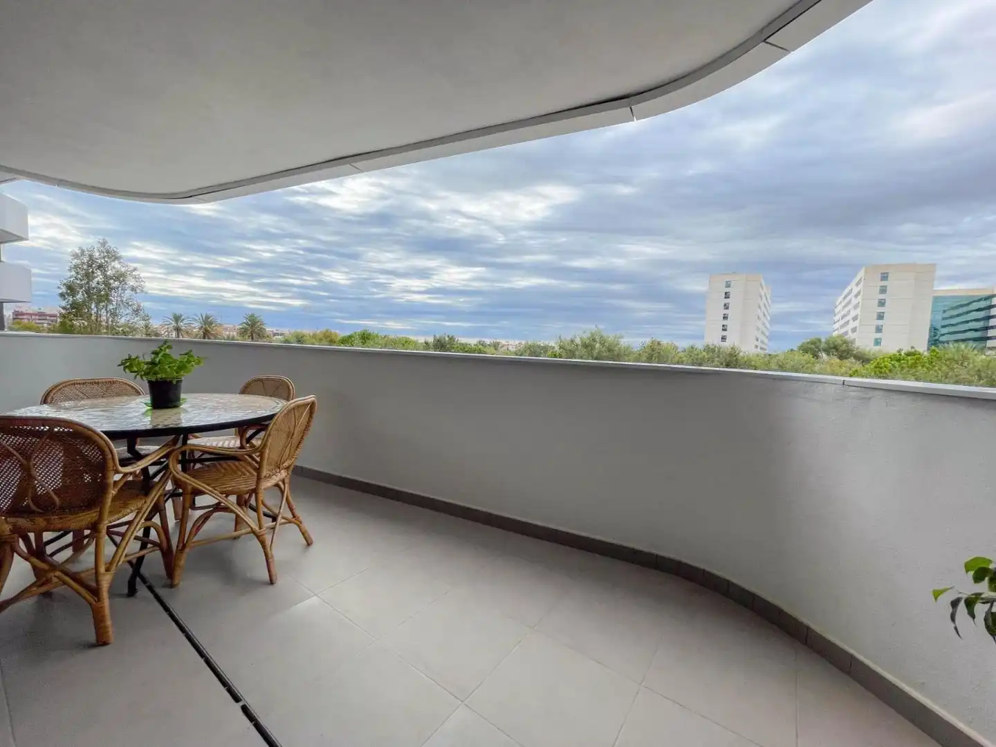 Terrace of Flat for sale in Valencia  with Air Conditioner, Heating and Private garden