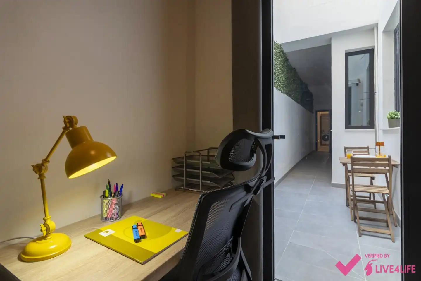 Planta baixa per a compartir en Valencia amb Aire condicionat, Calefacció i Moblat
