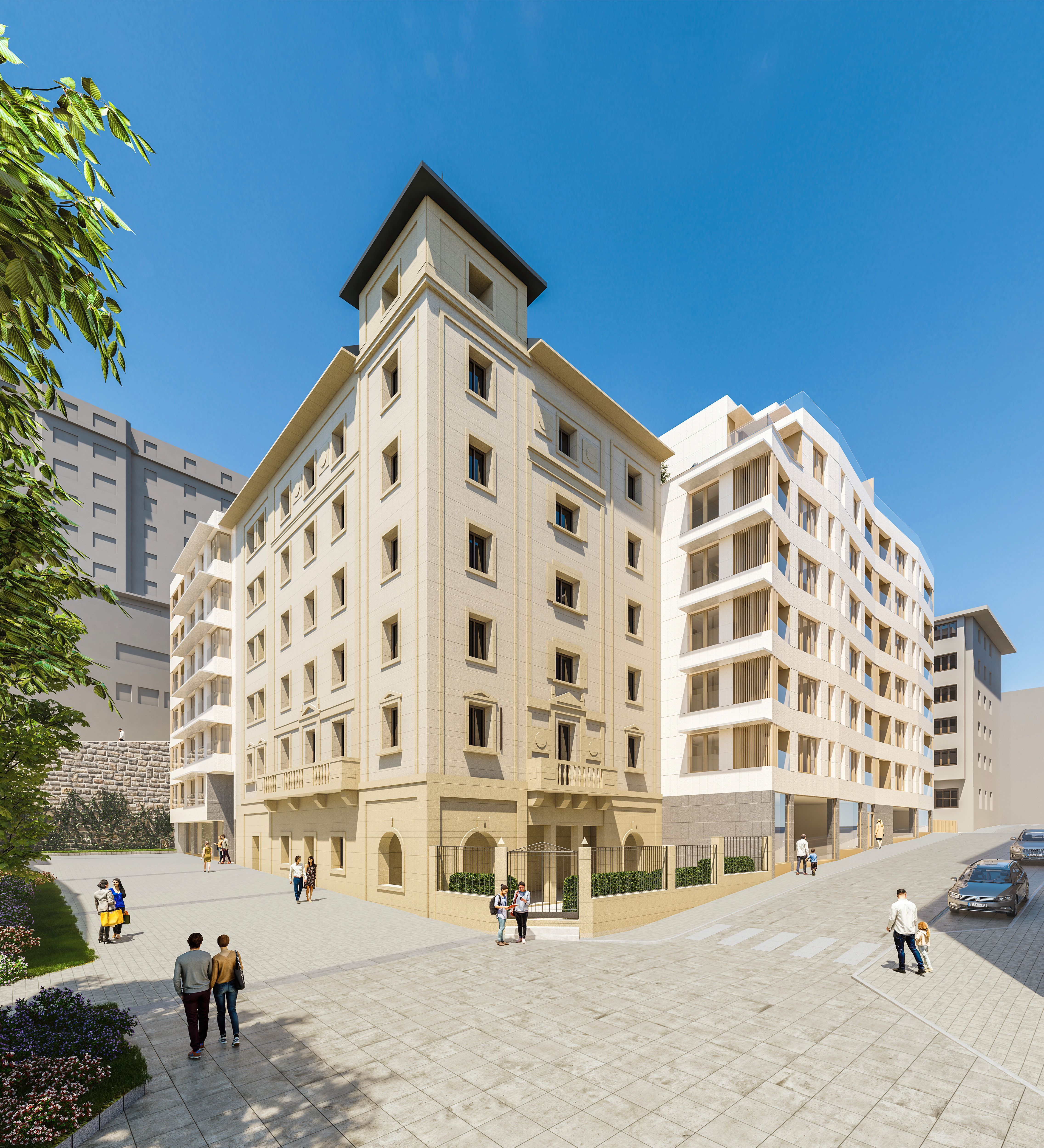 Vista exterior de Piso en venta en Eibar