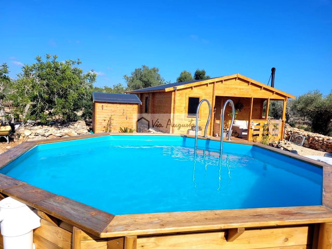 Piscina de Casa o chalet en venta en L'Ametlla de Mar  con Aire acondicionado, Terraza y Piscina