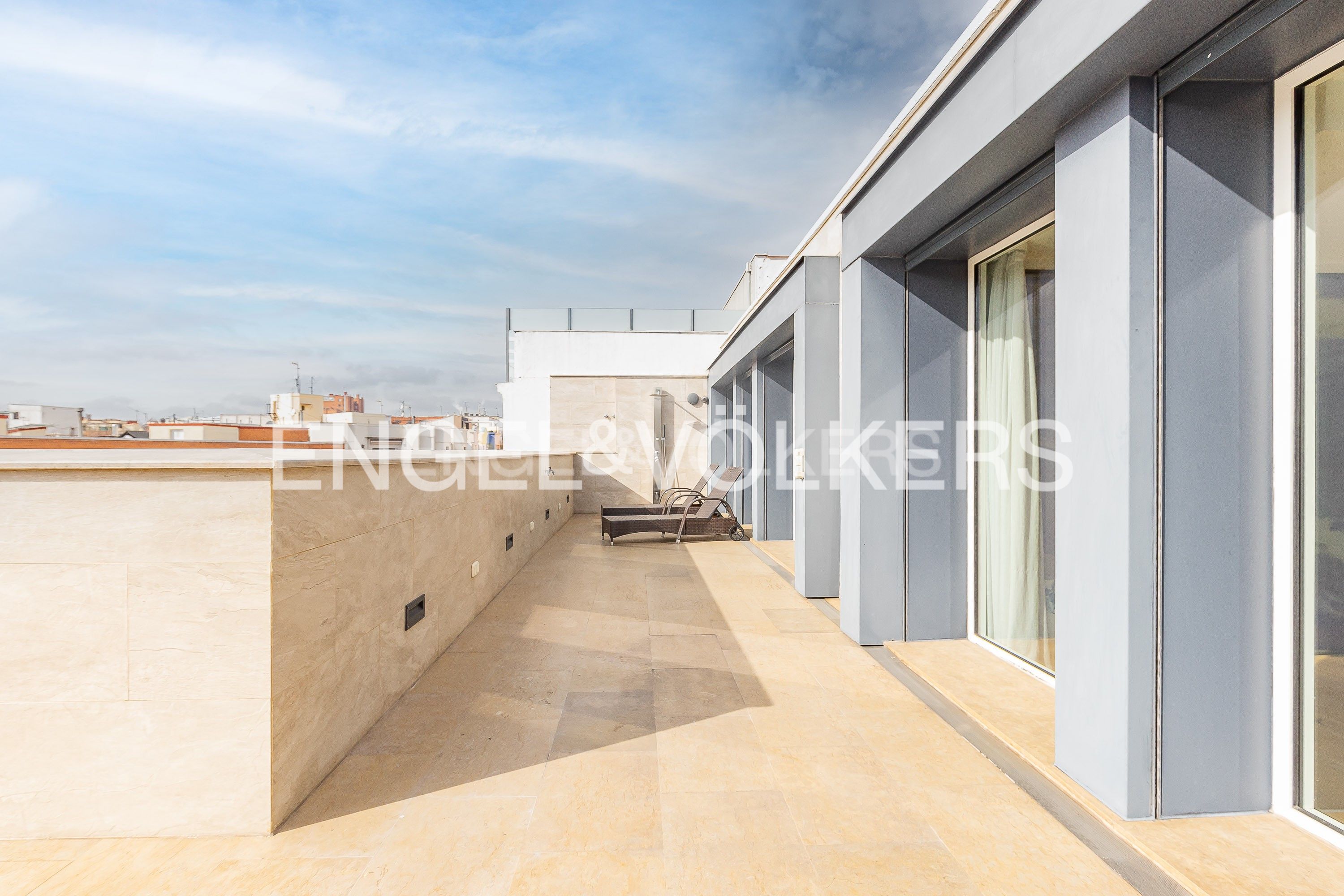 Terrace of Attic to rent in  Madrid Capital  with Air Conditioner, Heating and Terrace