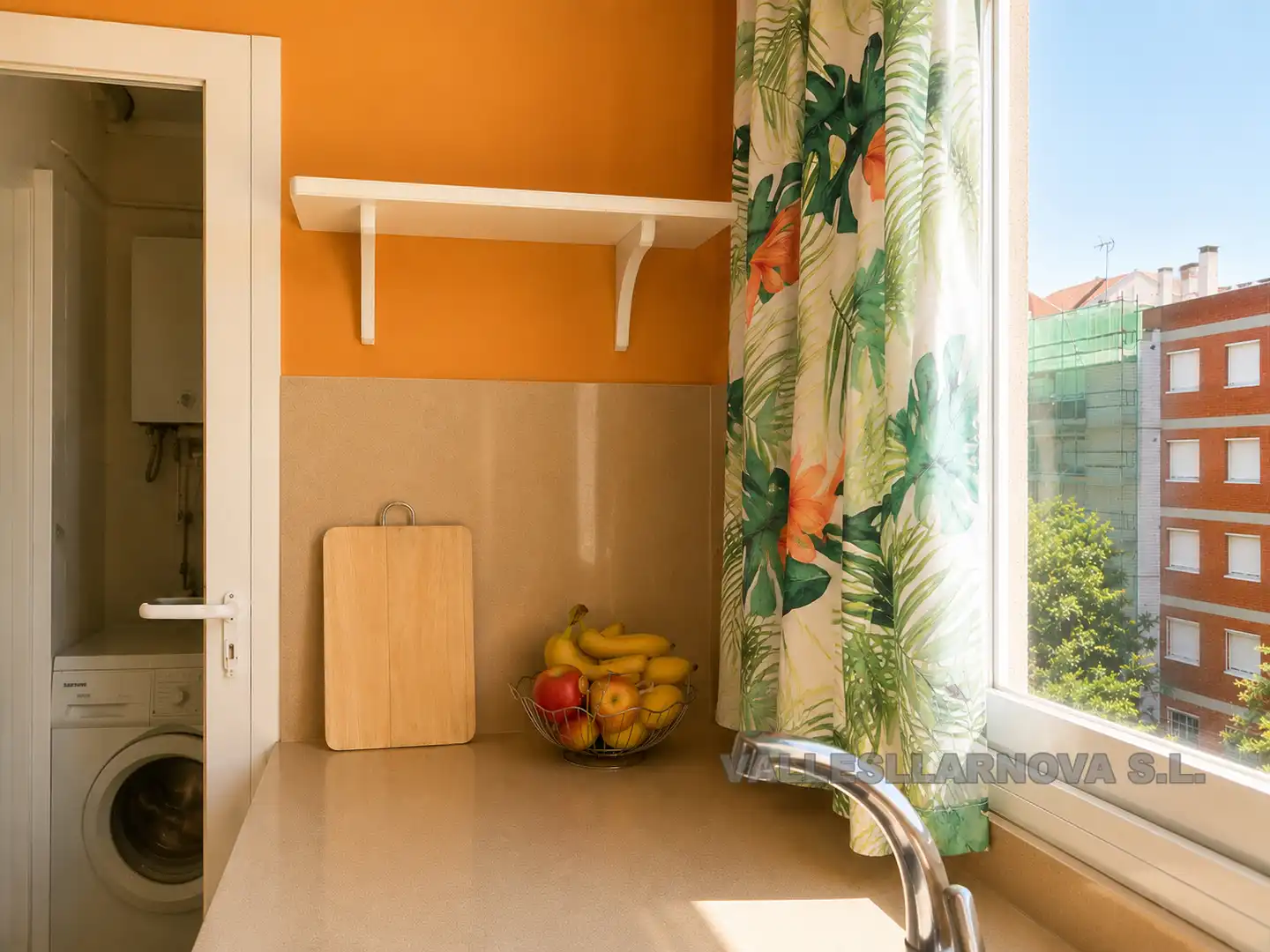 Cocina de Piso en venta en Mollet del Vallès con Calefacción, Parquet y Terraza