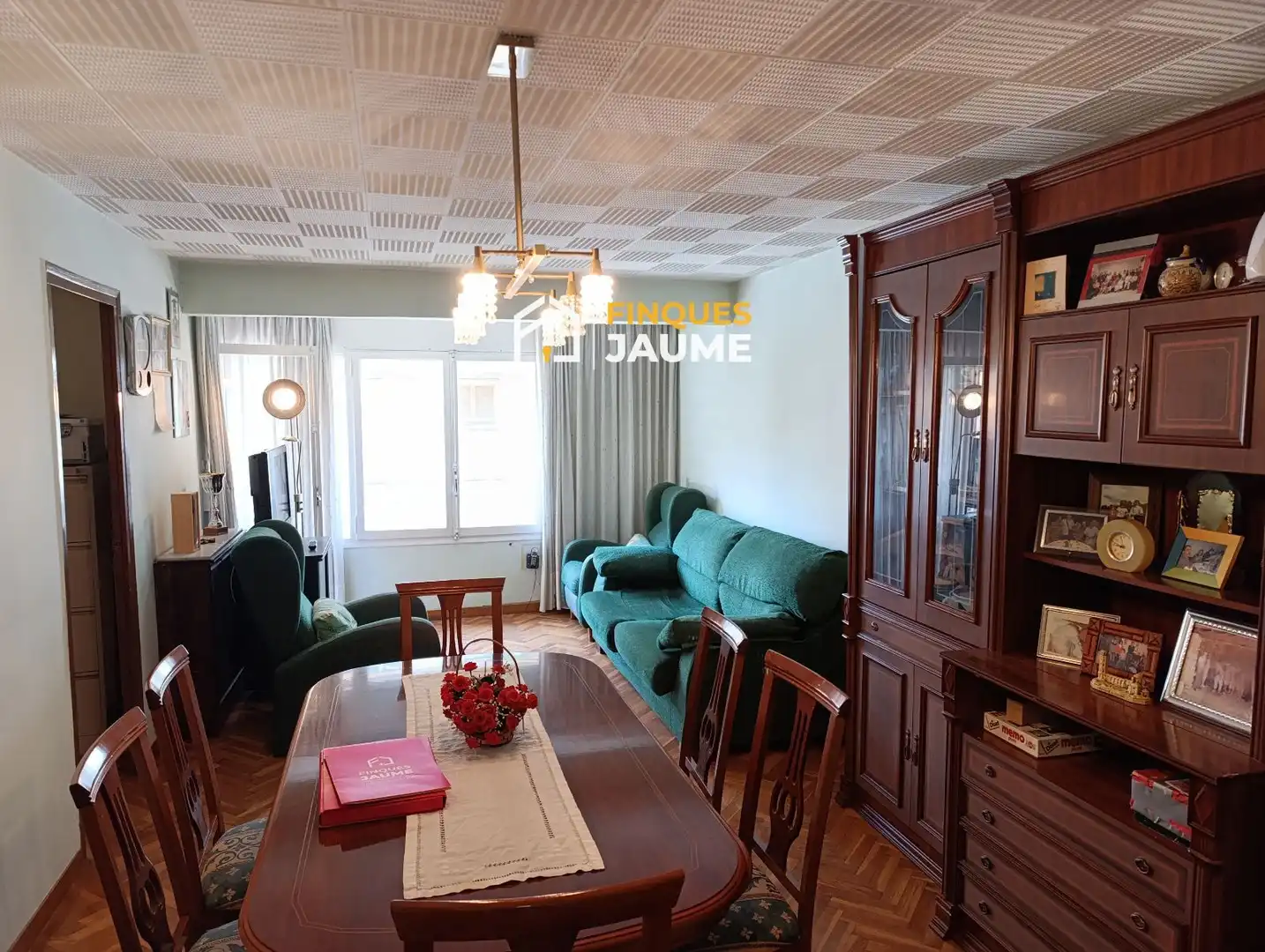 Sala de estar de Piso en venta en Lleida con Calefacción, Terraza y Trastero
