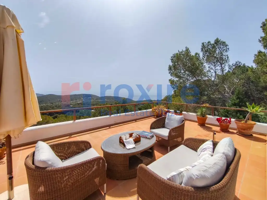Terrace of Houses for rent in Sant Josep de sa Talaia  with Air Conditioner, Private garden and Terrace