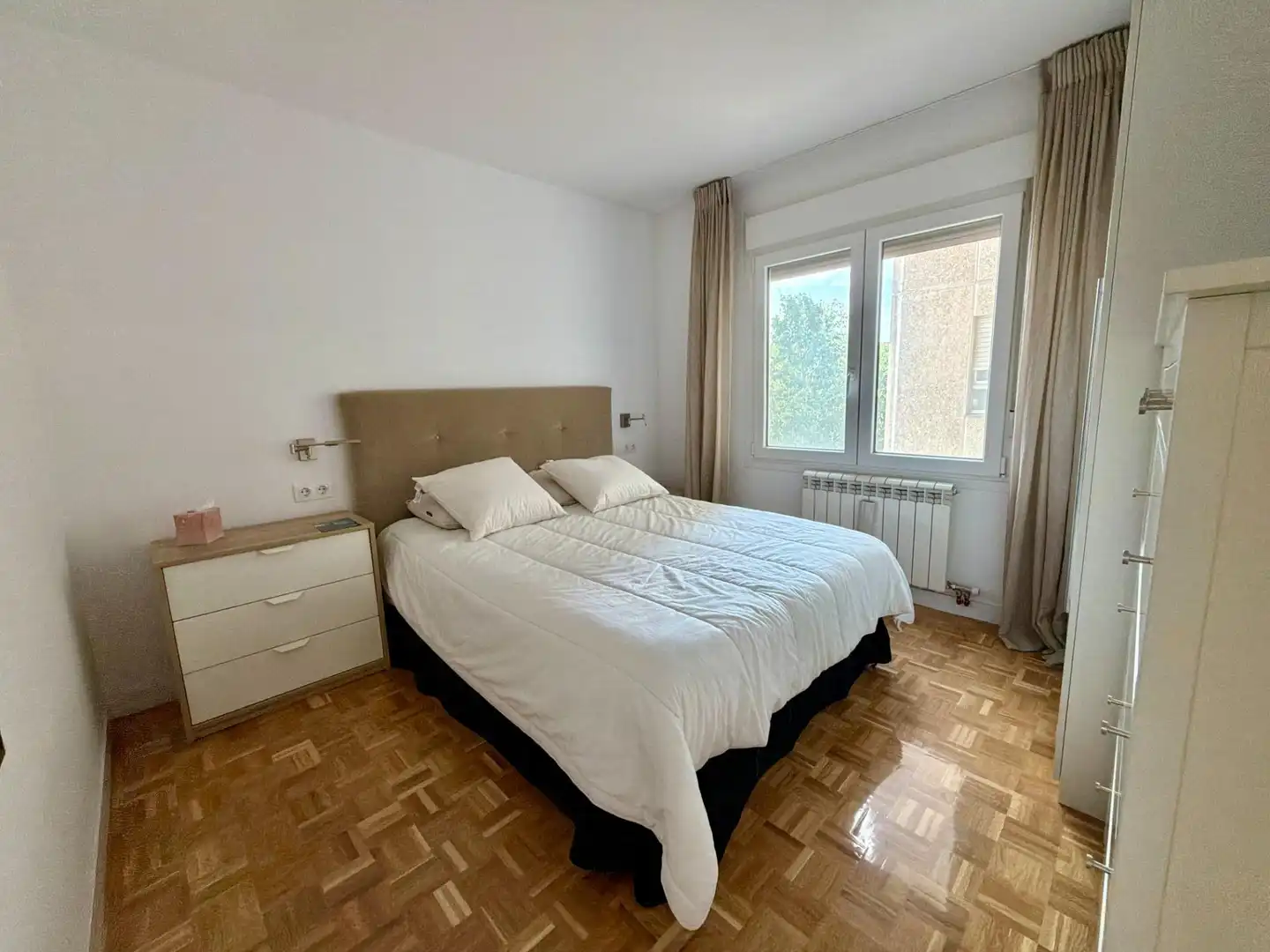 Bedroom of Flat for sale in Alcalá de Henares  with Heating and Furnished