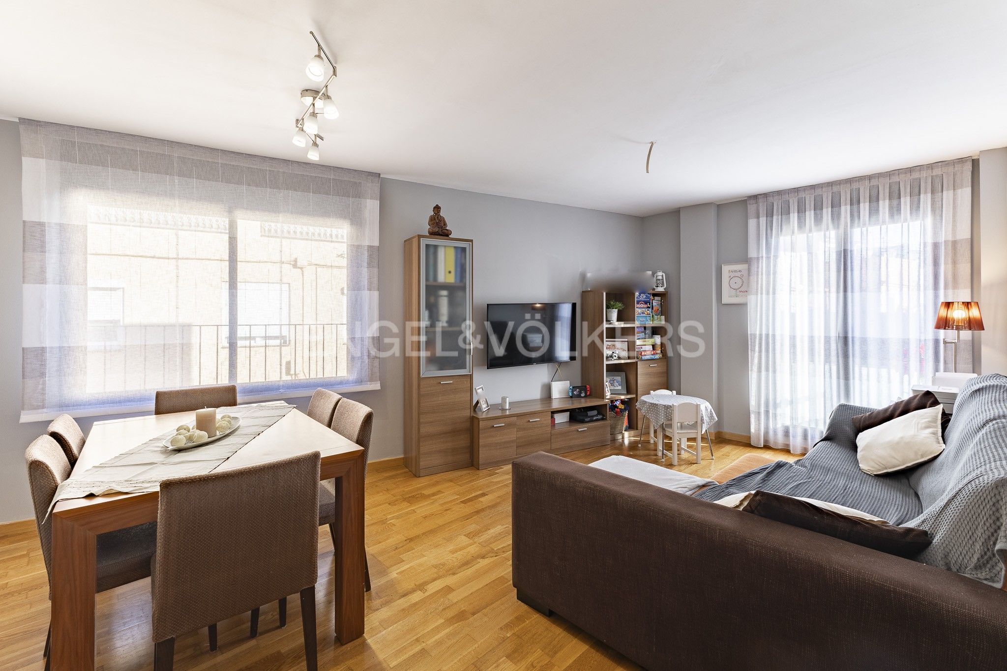 Sala d'estar de Apartament en venda en Vilassar de Dalt amb Aire condicionat, Calefacció i Parquet
