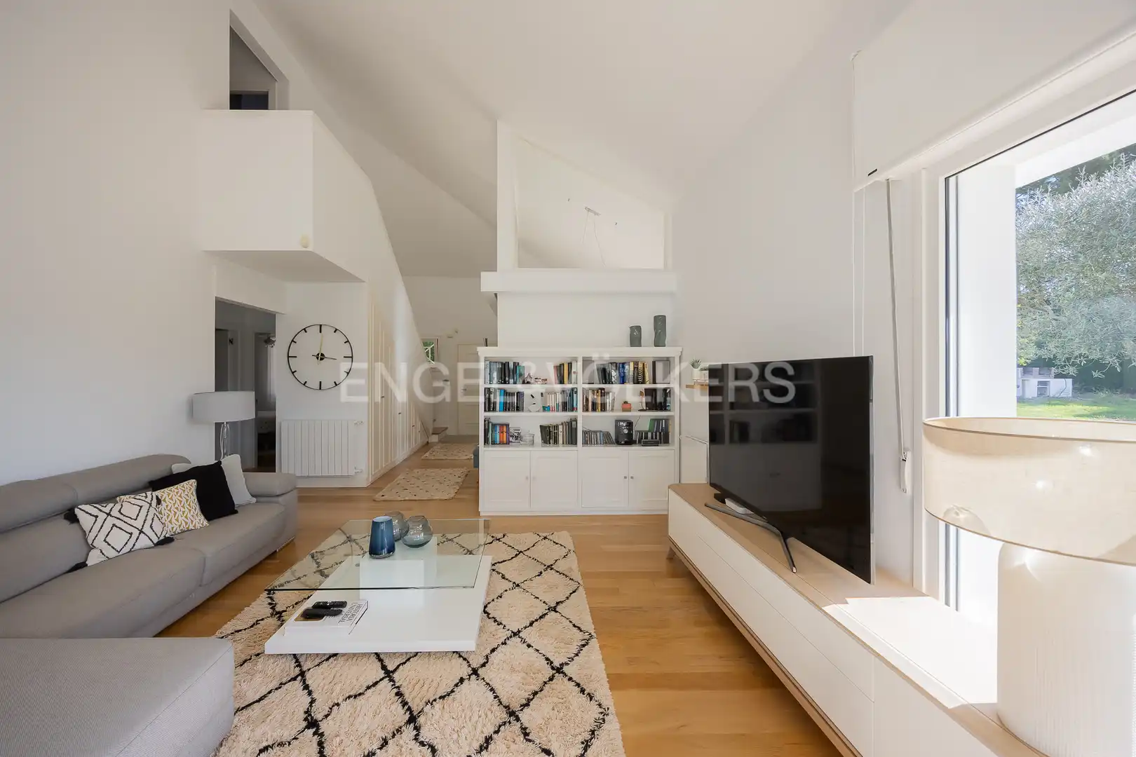 Sala de estar de Casa adosada en venta en Larrabetzu con Aire acondicionado, Calefacción y Jardín privado