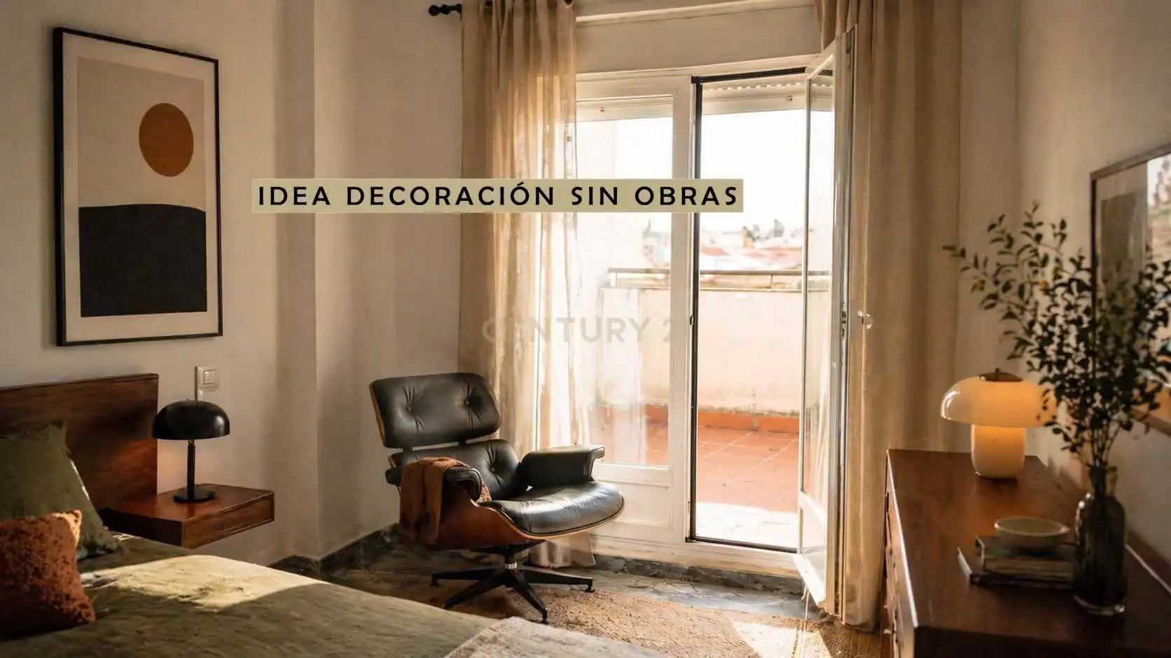 Schlafzimmer von Maisonette zum Verkauf in Badajoz mit Klimaanlage, Abstellraum und Waschmaschine