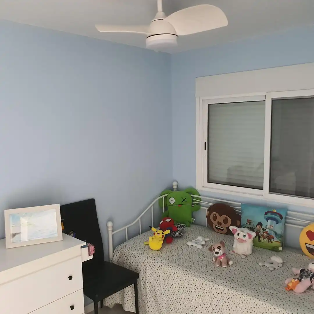 Dormitori de Apartament de lloguer en La Pobla de Farnals amb Jardí privat