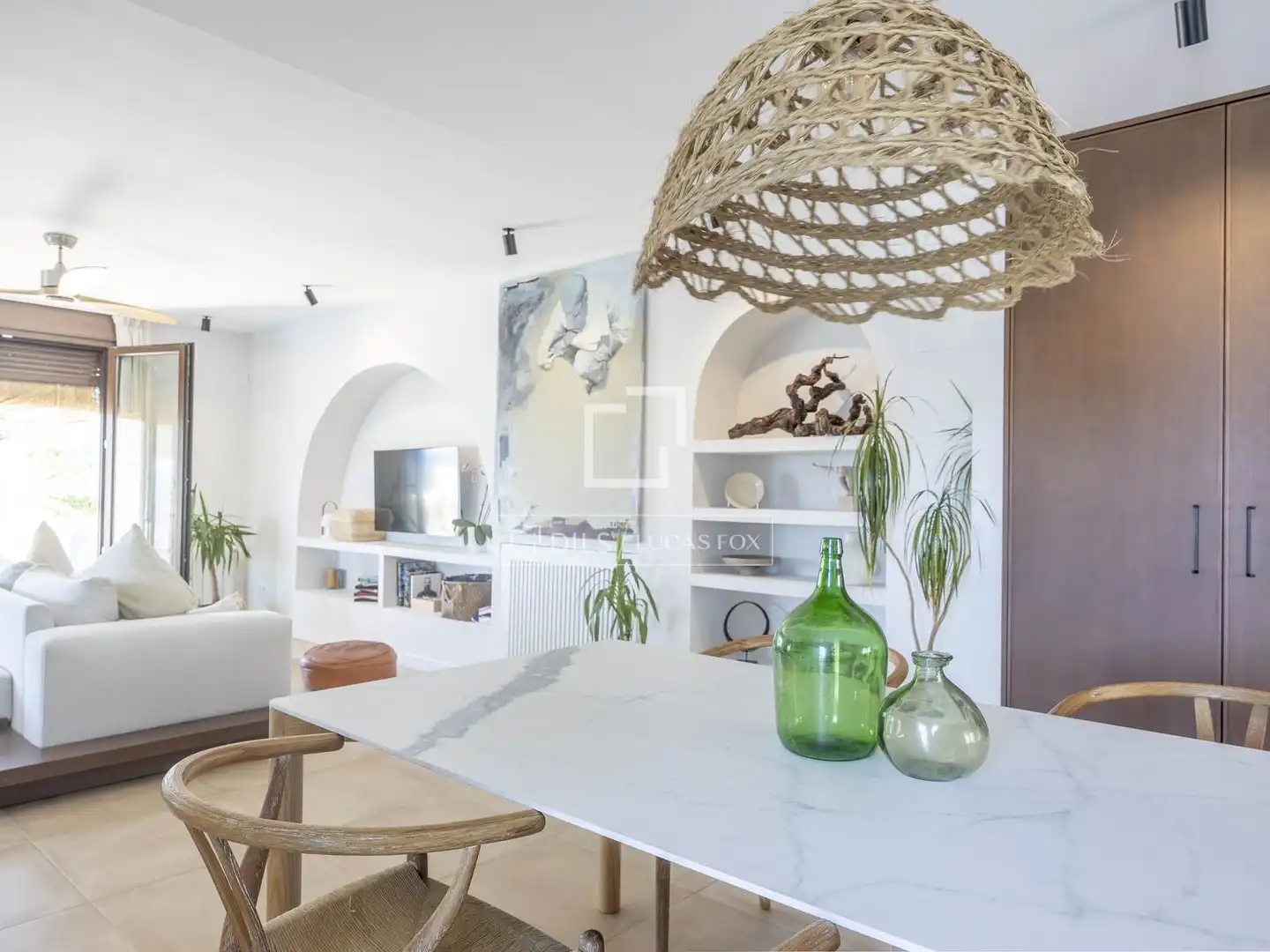 Sala de estar de Casa o chalet en venta en El Puig de Santa Maria con Calefacción, Parquet y Terraza