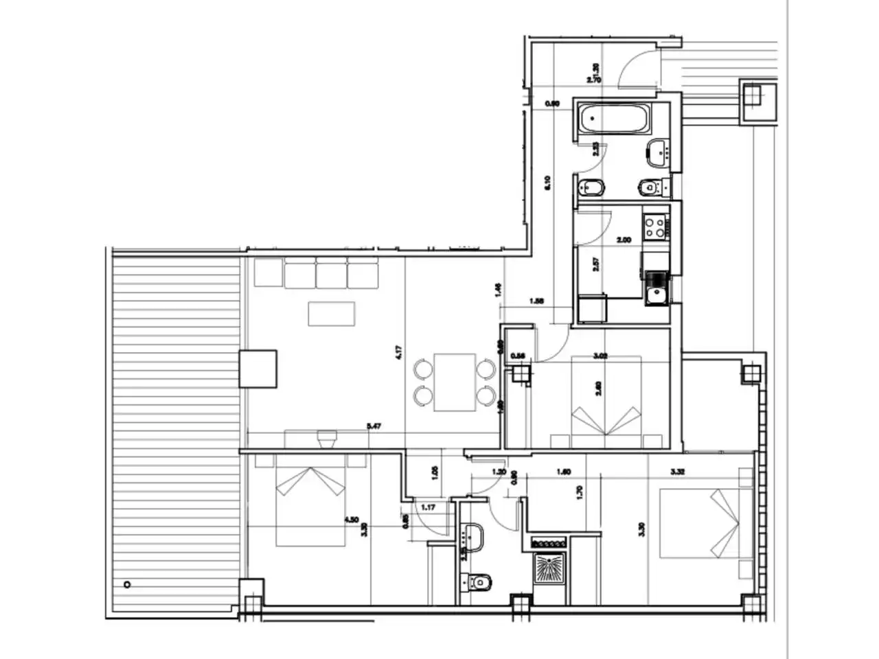 Penthouse mit Pool zum Verkauf in Paseo De La Cruz 1, imagen 34