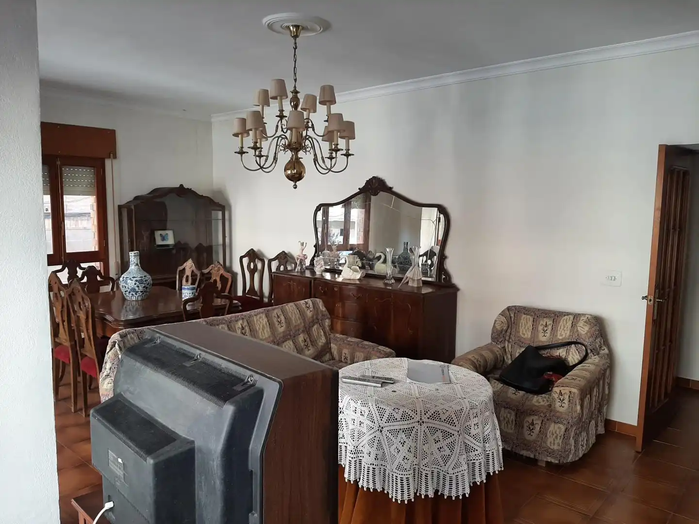 Sala de estar de Casa o chalet en venta en Lorca con Terraza, Trastero y Amueblado