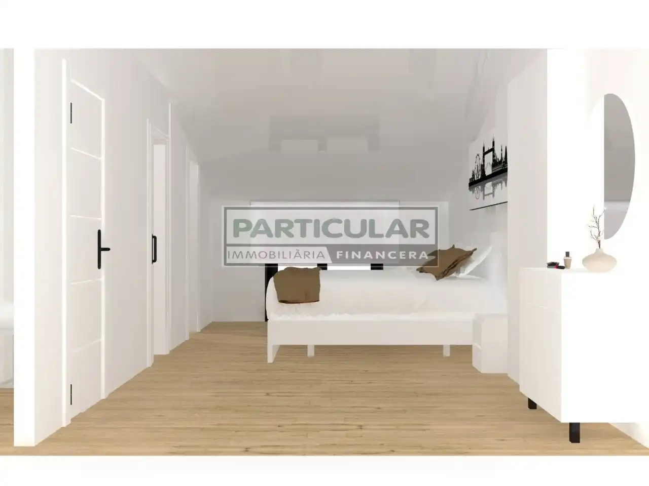 Habitación de Casa adosada en venta en Granollers con Aire acondicionado, Calefacción y Jardín privado