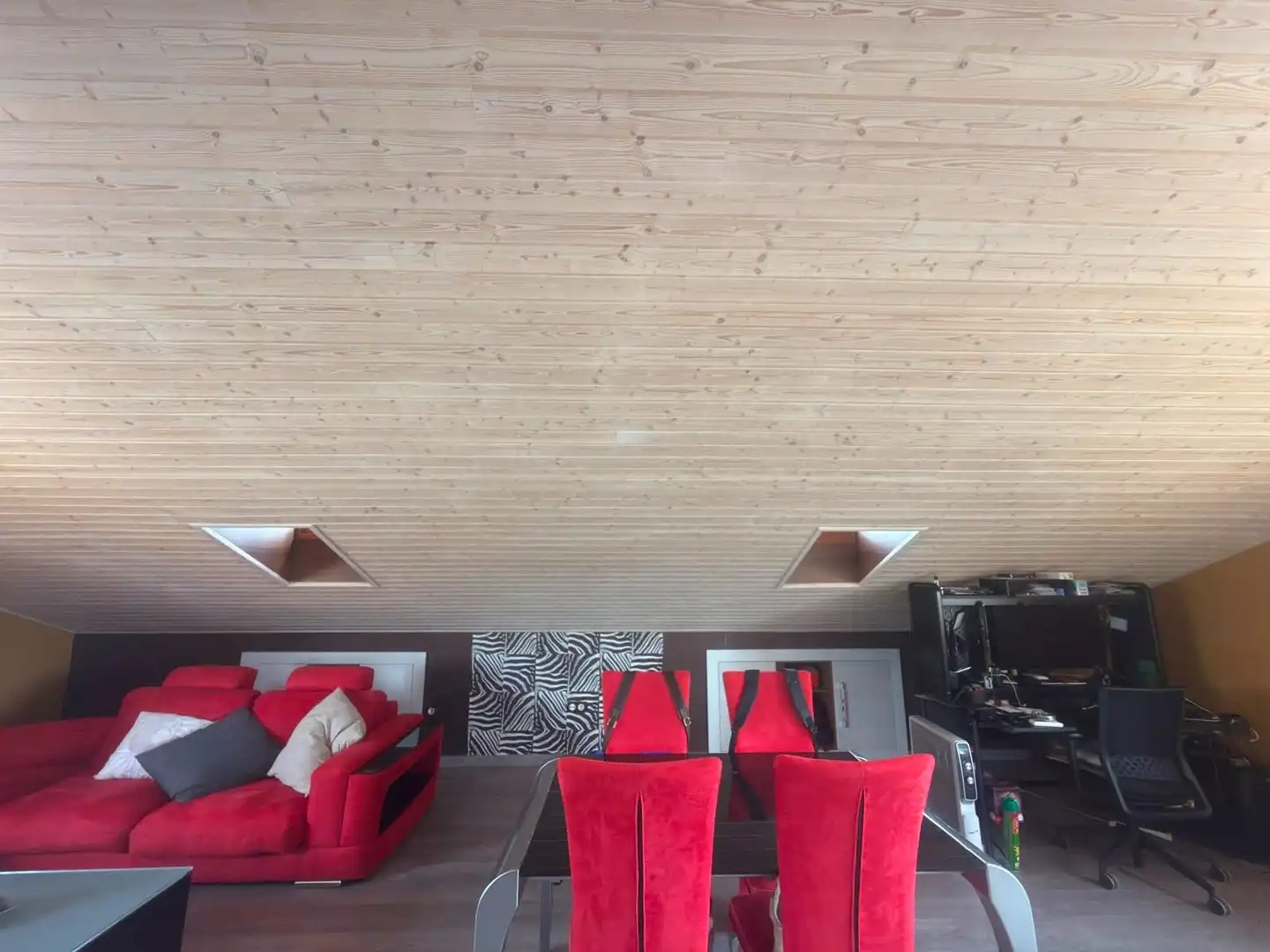 Sala d'estar de Casa o xalet en venda en Alicante / Alacant amb Aire condicionat, Calefacció i Jardí privat