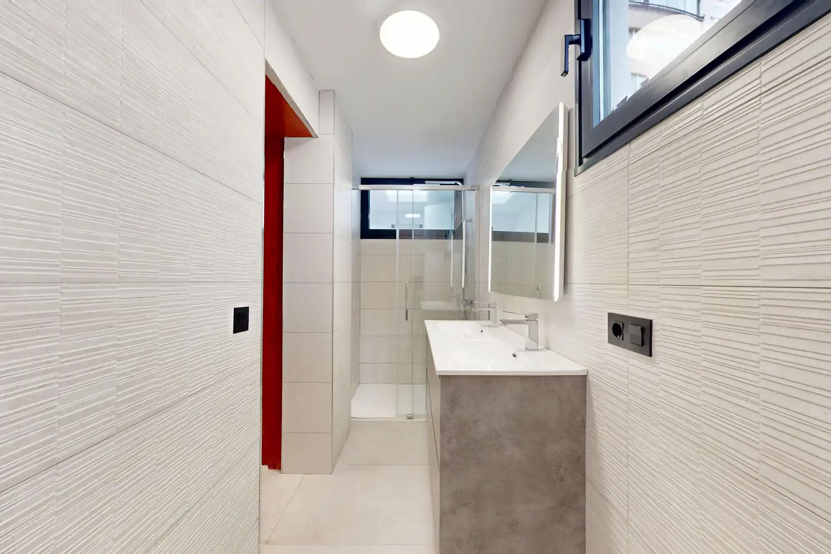 Badezimmer von Wohnung zur Miete in Las Palmas de Gran Canaria mit Heizung, Terrasse und Abstellraum