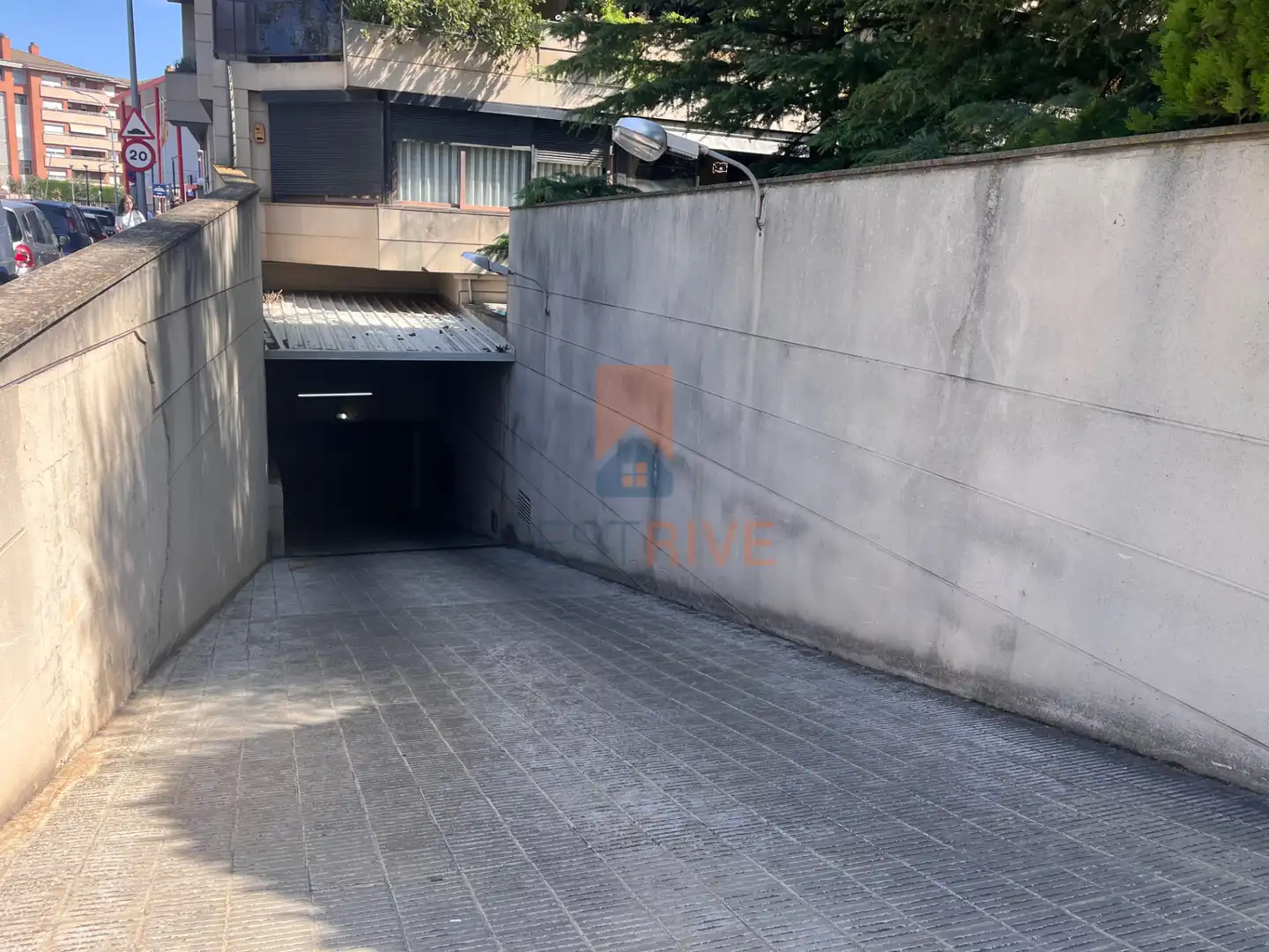 Vista exterior de Garaje en venta en Lleida con Alarma