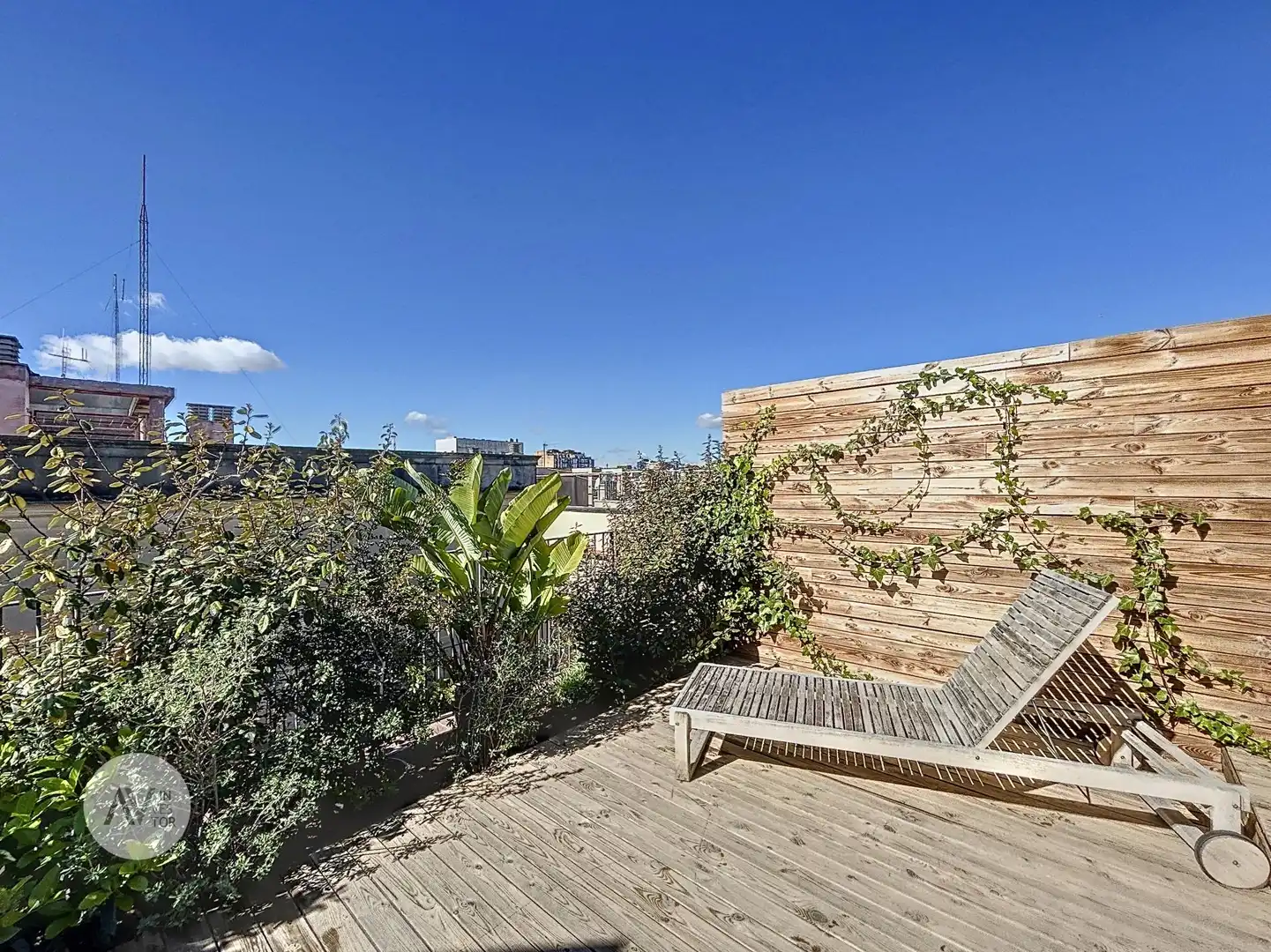 Terrasse von Dachboden zum Verkauf in Barcelona mit Klimaanlage, Heizung und Terrasse
