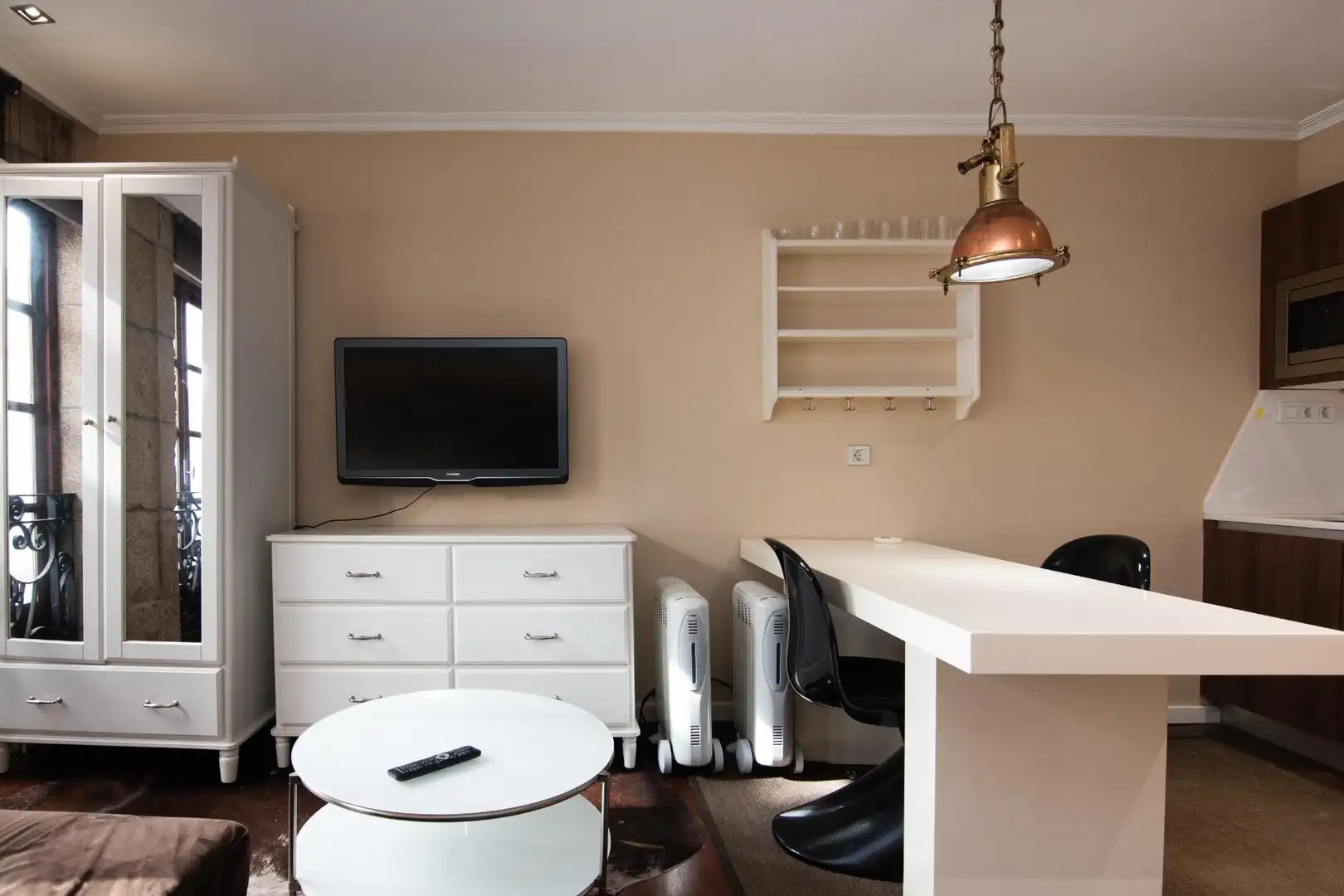 Wohnzimmer von Wohnungen zum Verkauf in A Coruña Capital  mit Heizung und Möbliert