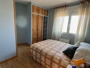 Bedroom of Flat for sale in San Mamés de Burgos  with Heating, Parquet flooring and Terrace