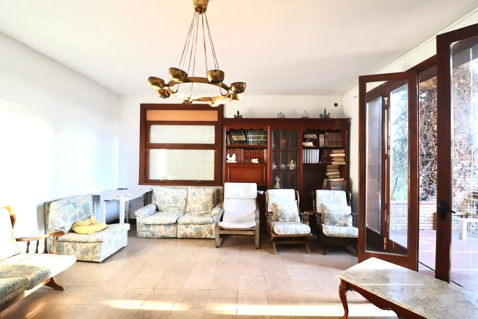 Sala d'estar de Casa o xalet en venda en Sant Antoni de Vilamajor amb Calefacció, Jardí privat i Terrassa