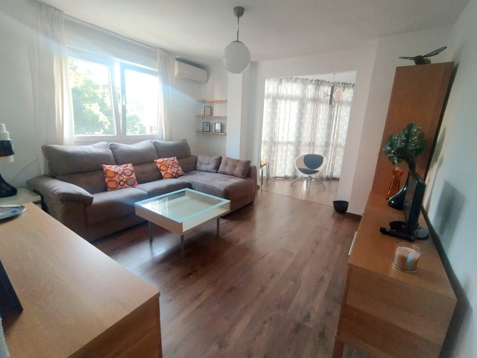 Living room of Flat to rent in Málaga Capital  with Air Conditioner