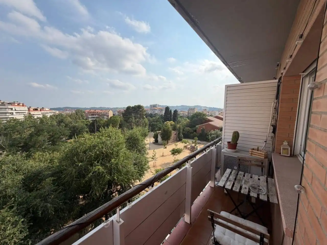 Balcony of Flat for sale in Terrassa  with Air Conditioner, Heating and Balcony