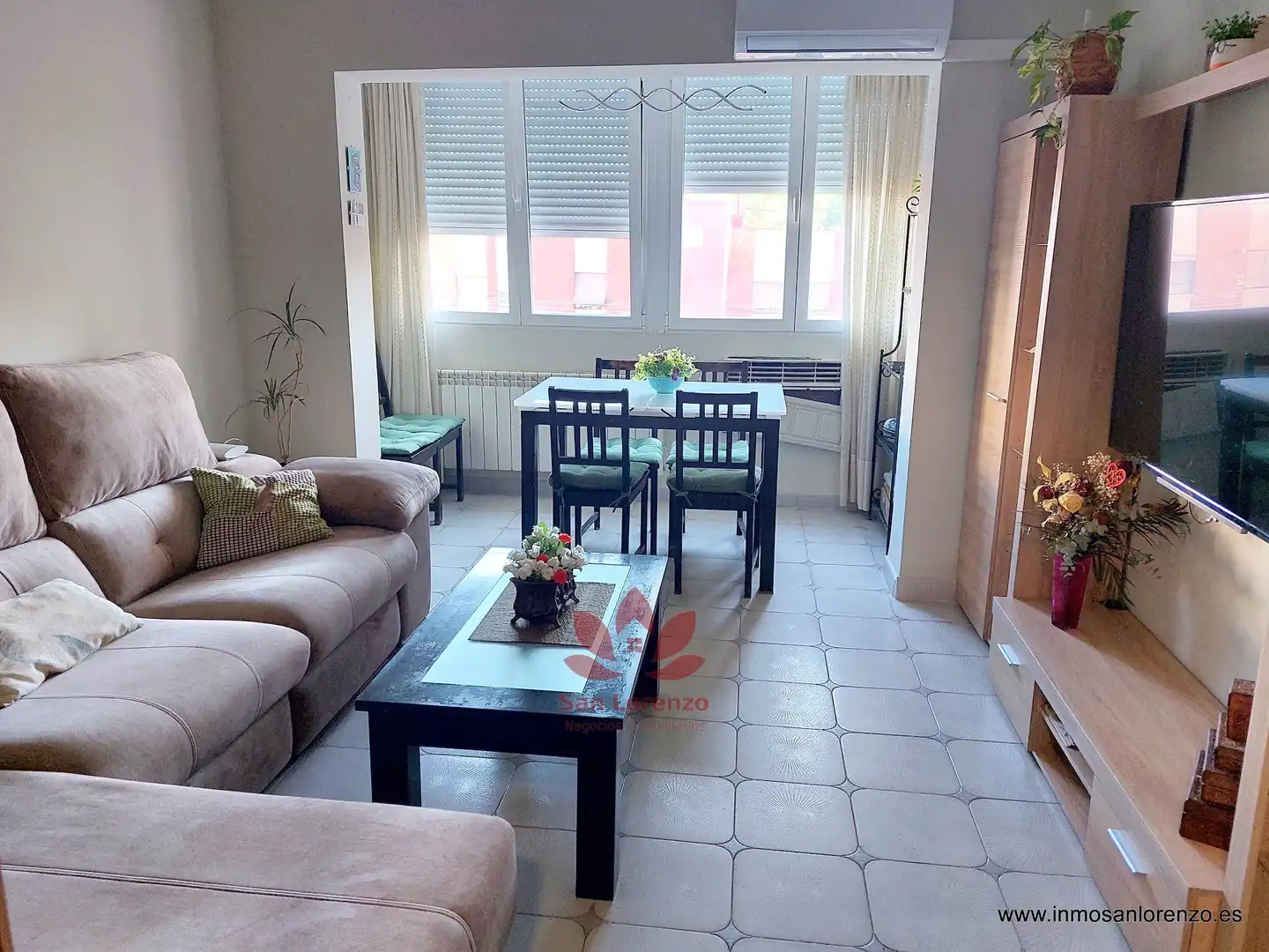 Sala de estar de Piso en venta en Madrid con Aire acondicionado y Trastero