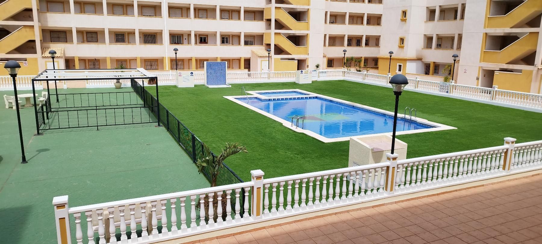 Swimming pool of Apartment for sale in Cartagena  with Air Conditioner, Heating and Terrace