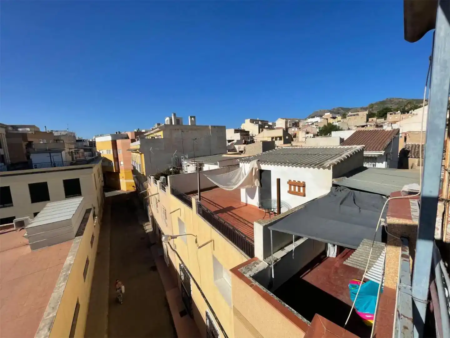 Vista exterior de Casa adosada en venda en Lorca