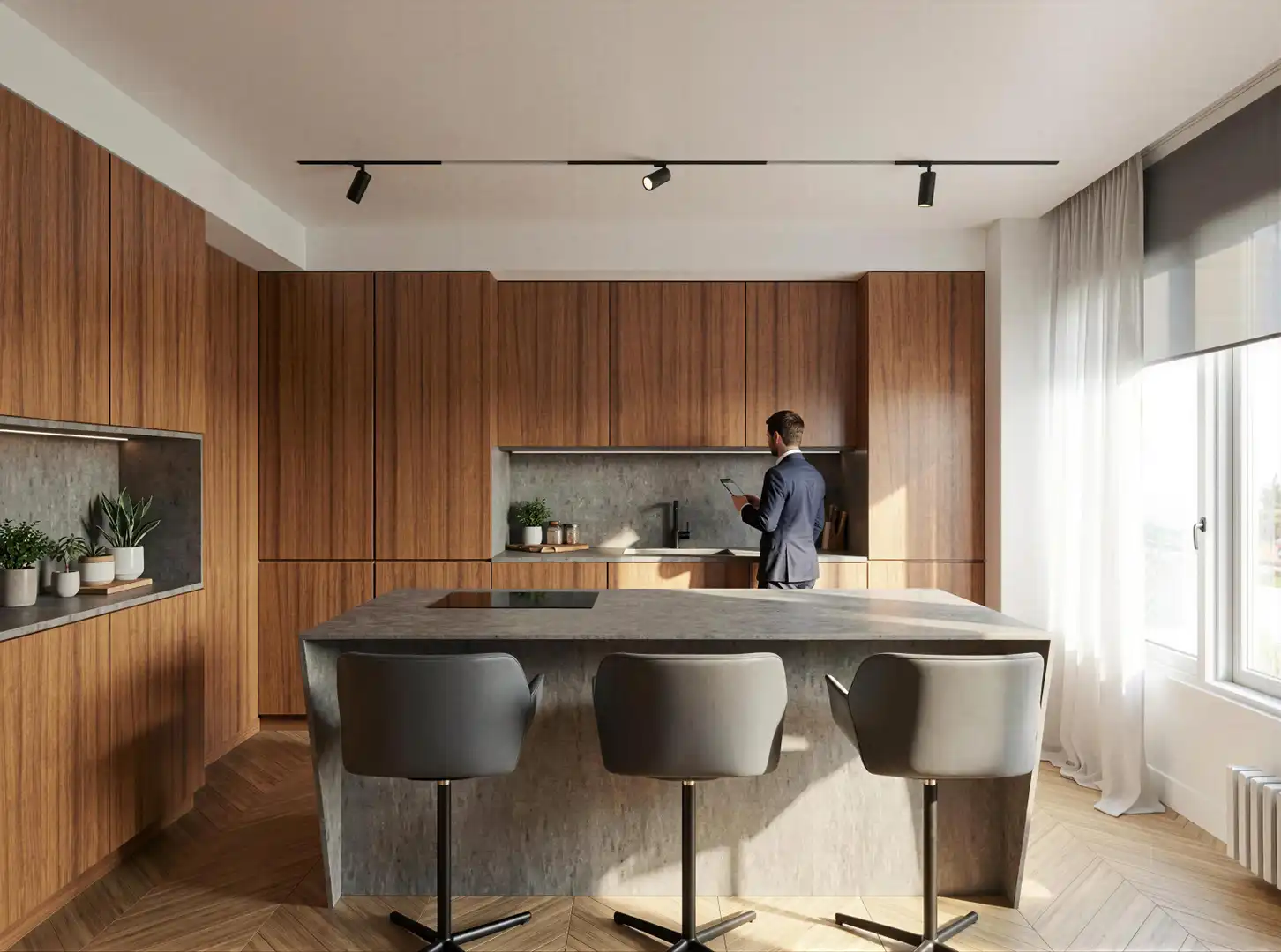 Cocina de Piso en venta en Avilés con Calefacción