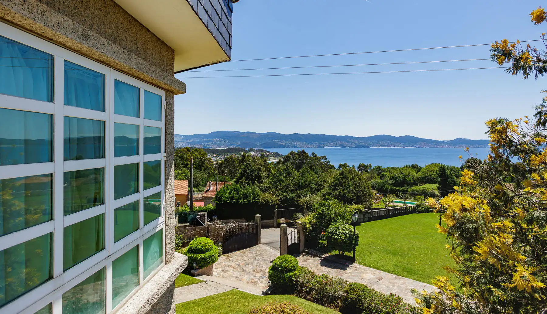 Jardín de Casa o chalet en venta en Sanxenxo con Amueblado