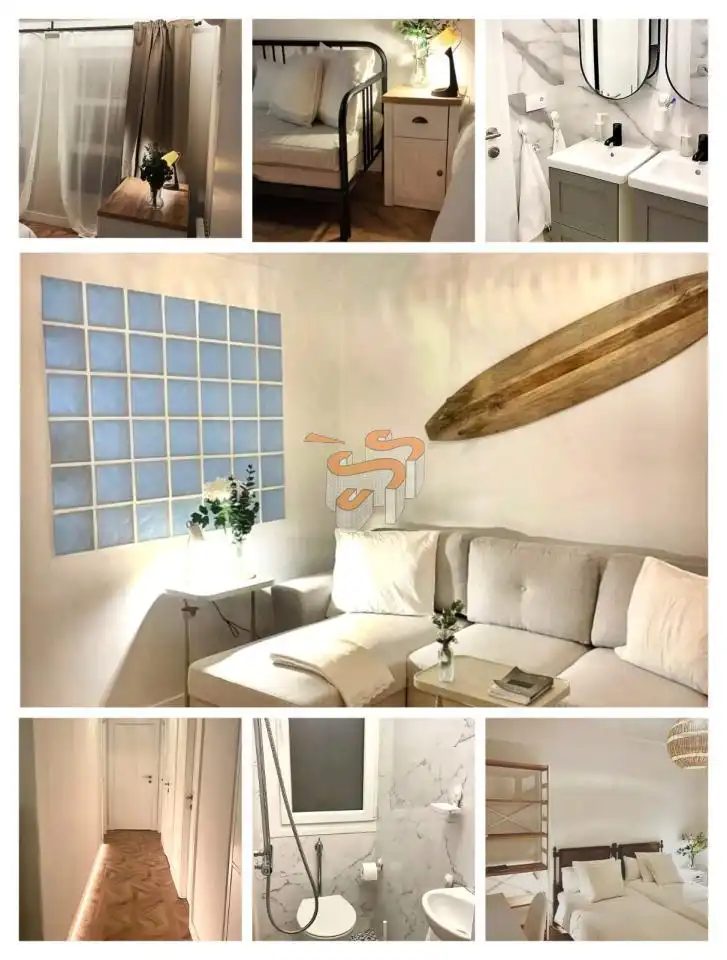 Living room of Flat for share in Ferrol  with Heating and Furnished